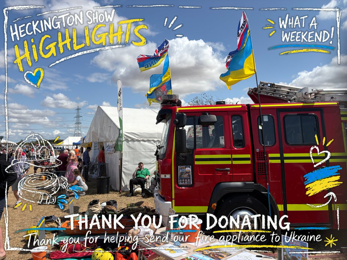 abwglobal's tweet photo. A few favourite photos from two scorchio days at the Heckington Show!

Thank you to everyone who donated, explored the engines, enjoyed a photo or chatted with us about Ukraine—and to our brilliant volunteers. What a weekend! 💙💛

#ActionsBeyondWords #SupportUkraine https://t.co/oLwsOdqdqY