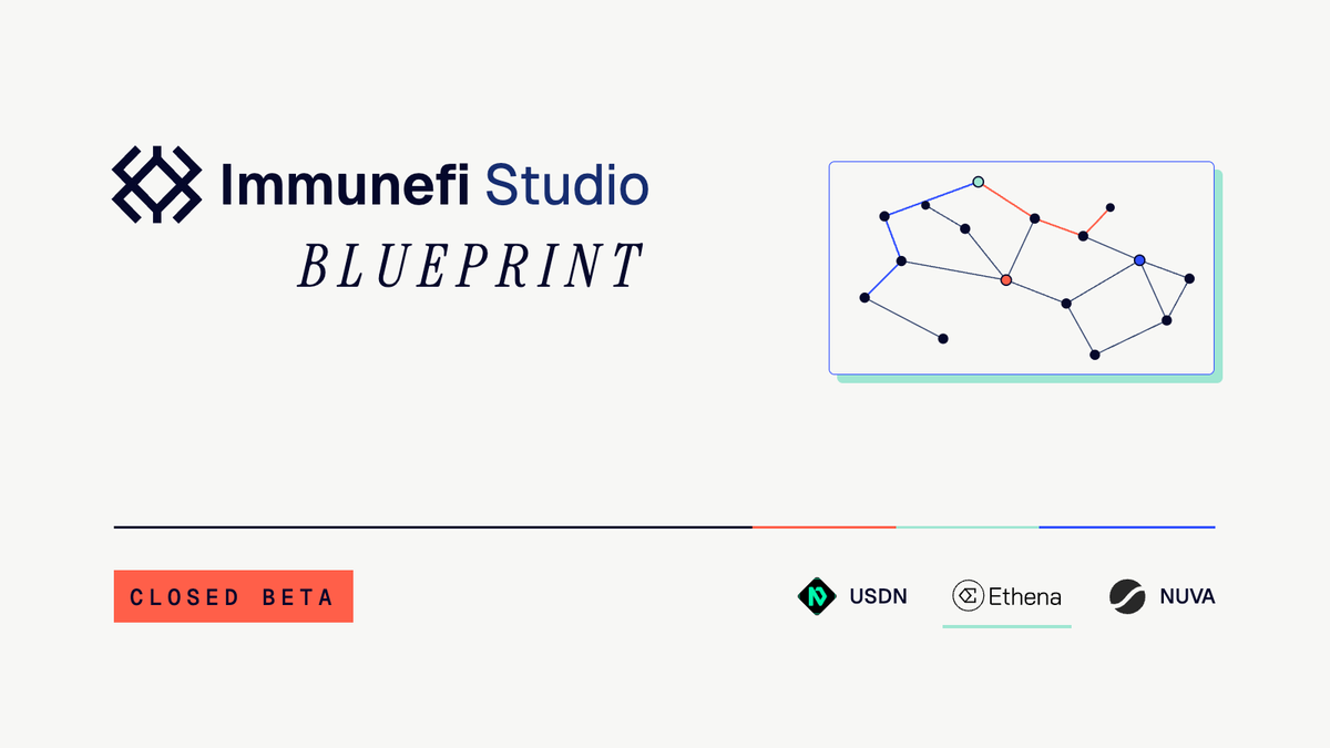 yassine3eth's tweet photo. Blueprint is now live in Immunefi Studio.

It’s an early workstation for security researchers to understand a protocol before committing days to it.

The first closed beta includes USDN by @every_thing, @ethena and @NUVAFinance. https://t.co/pFMrg8Drtr