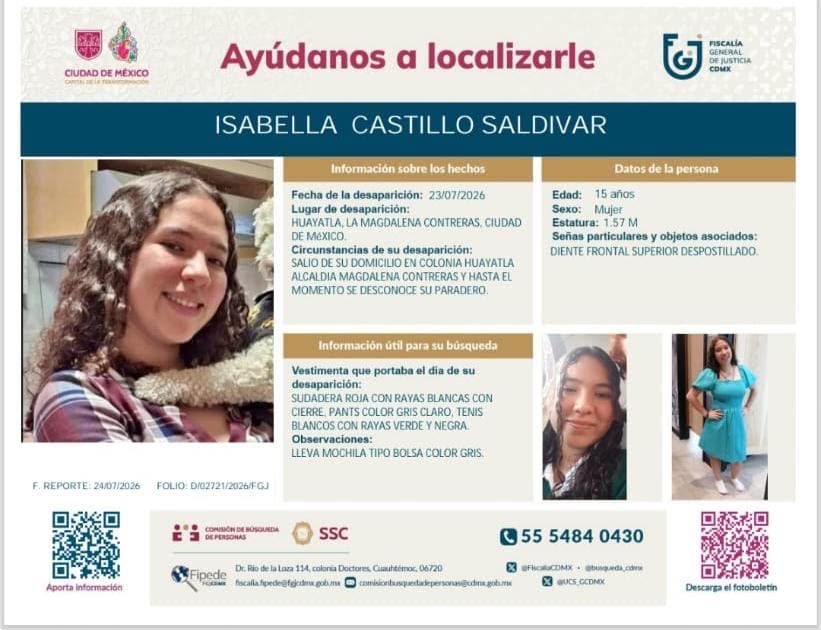 mtgoenaga's tweet photo. @ReporteMxNotic1 @adnnoticiasmx @Adela_Micha @ChumelTorres @MadresBuscan @GuerrerosJalisc @Buscadoras_Gto nos ayudan con un rt 🙏🏻🙏🏻🙏🏻 https://t.co/XvFV4XFEY5