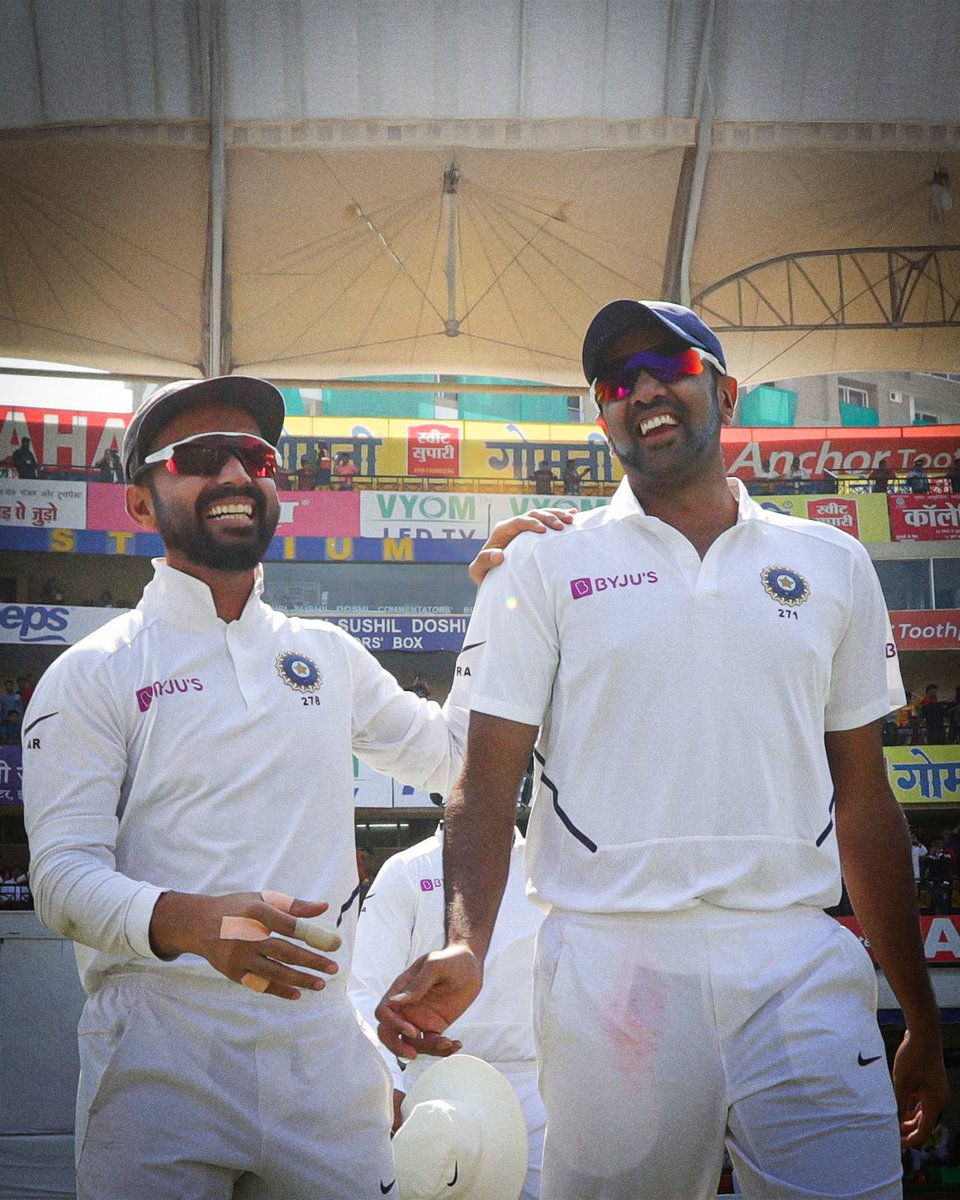 BCCI's tweet photo. Drop your favourite Ajinkya Rahane image in the comments 👇

#TeamIndia | #ThankYouAjinkya | @ajinkyarahane88 https://t.co/tGWP1ZE0iN