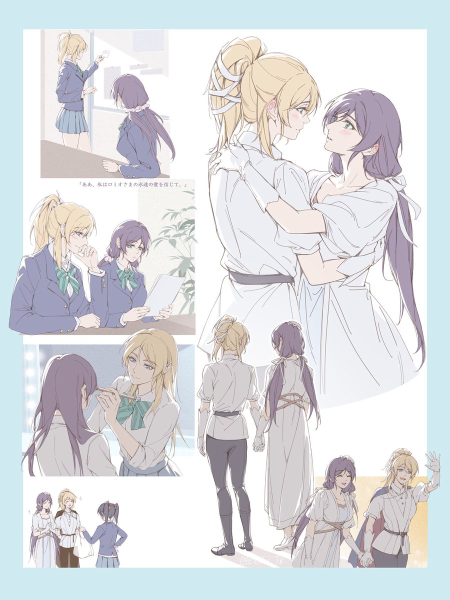 ElikiJkSQ's tweet photo. めでたしめでたし！ お二人ともおしあわせに〜✨🩵💜✨

#のぞえり https://t.co/vmmykf8nf0