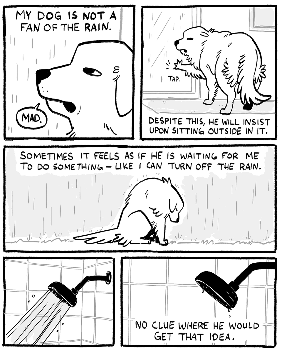 byelacey's tweet photo. rainy day comic 🌧️ https://t.co/xuJZqmC5pW