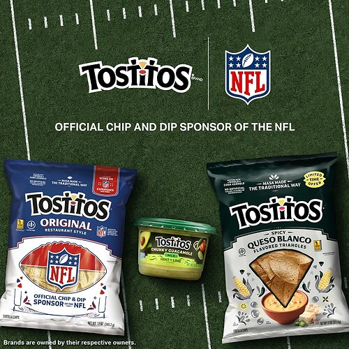 weekley's tweet photo. .@Tostitos is ready for football season with new Spicy Queso Blanco Flavored Tortilla Chips, available on August 9th. Additionally, Tostitos Chunky Guacamole is arriving August 15th at Kroger and Walmart. #INorOUT on #HOTLINE at 5:25. https://t.co/wSbTdL6xCS