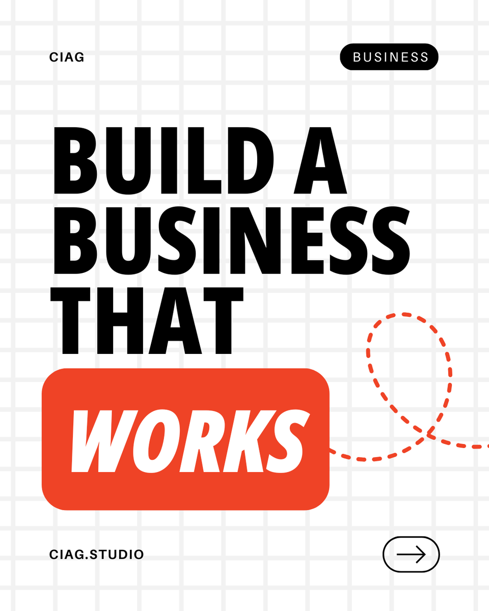 CIAGConsulting's tweet photo. Build a business that works. https://t.co/V4vttSDKXd