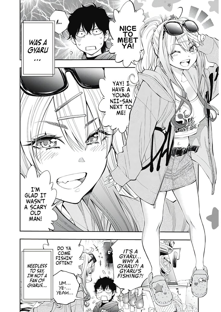 yu_hoo2's tweet photo. New romcom manga about fishing ??? https://t.co/BxFcu5ZYev