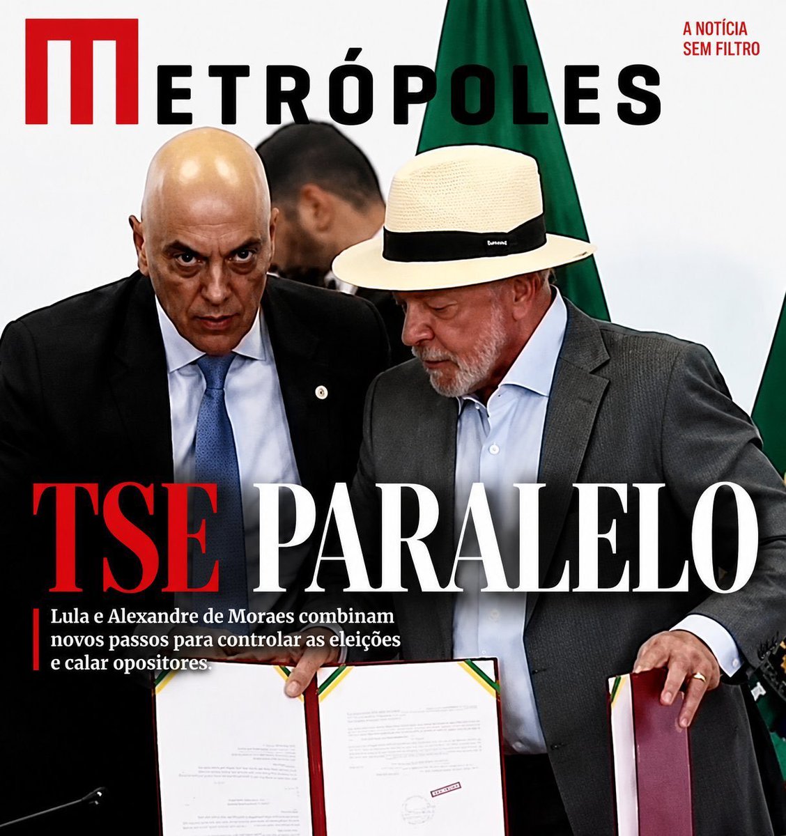 dansfelix's tweet photo. A imprensa corrupta acordou para o problema? https://t.co/U2OKXStXnl