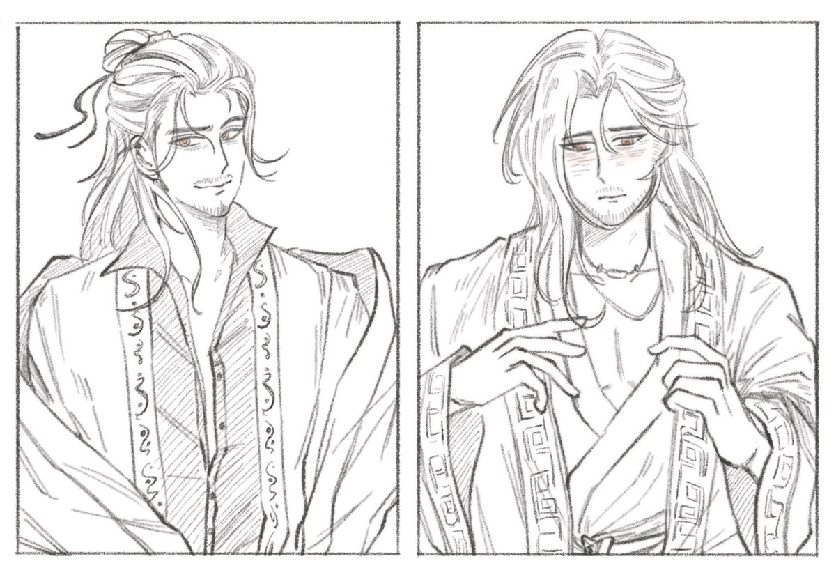 SacdTemplar's tweet photo. #紫角 #宾权 
看电影的时候就想看这二位换衣服🥺 https://t.co/rLNwgxqJ3d