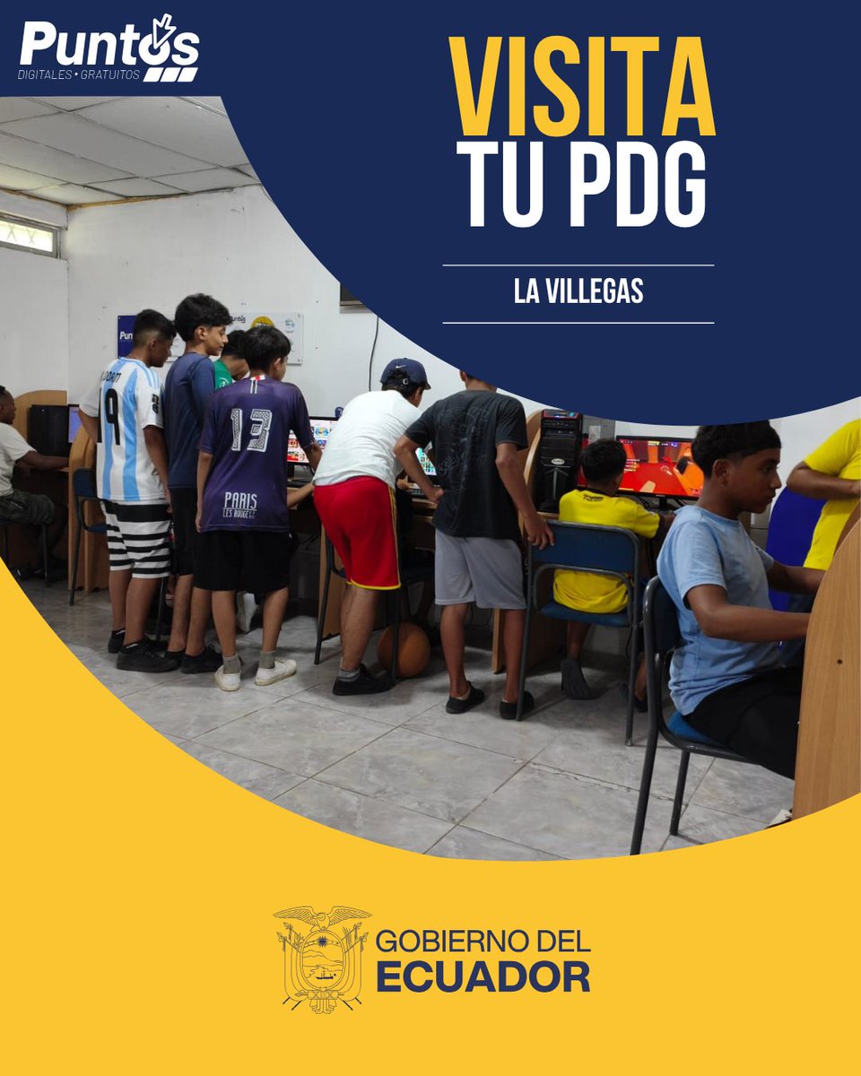 PdeLavillegas's tweet photo. Punto Digitales Gratuitos La Villegas
SERVICIOS "GRATUITOS" EN:
-CURSOS PRESENCIALES Y VIRTUALES
-INTERNET
-SERVICIOS GUBERNAMENTALES. 
-APOYO ACADÉMICO
Acude en estos horarios:
LUNES A VIERNES
08:00 A 13:00. Y DE 14:00 A 17:00
#MINTEL
#ministeriodetelecomunicacion https://t.co/tF52yeIjjp