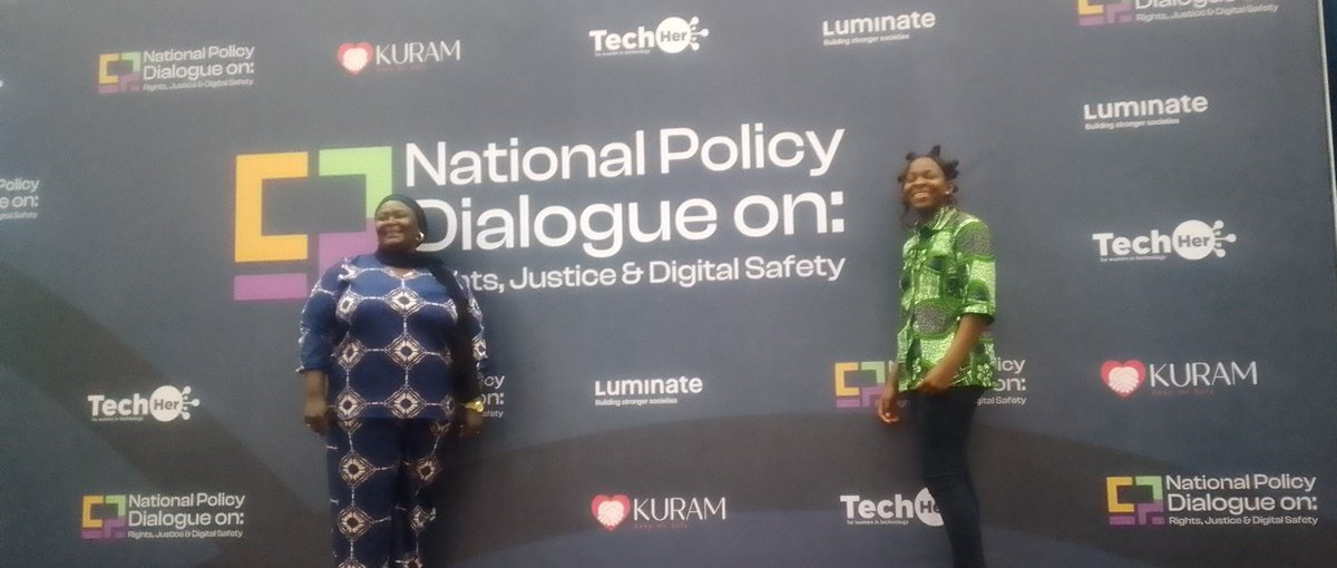 wgcceeo's tweet photo. Our Girl Child Advocate, Ore-Oluwa was present today at the National Policy Dialogue on Rights, Justice &amp; Digital Safety hosted by @TechHerNG.Forum examined psychological toll of digital violence &amp; pressing need for greater investment in community based protection systems. https://t.co/RFfUxcXFyK