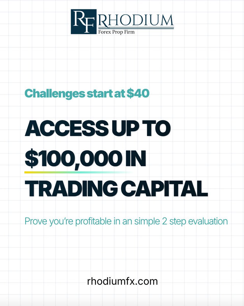 meeksese's tweet photo. The most efficient 2 Step Evaluation Model with the highest success rate. 

NO CONSISTENCY RULE

Phase 1 👇
Profit Target :  7%
DLL : 5%
MLL : 10%
Trading Days : 3 (No Min. Profit days)

Phase 2 👇
Profit Target : 6%
DLL : 5%
MLL : 10%
Trading Days : 3 (No Min. Profit days)

That’s why we have the highest passing rate with highest Funded to Payout ratio
Use code: CYBER for 35% off purchase