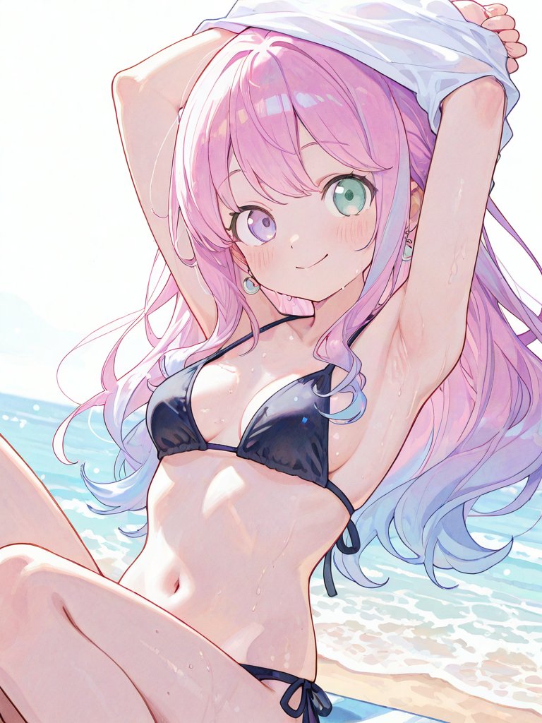 h4k4s3_aae's tweet photo. 水着ルーナたん

姫森ルーナ　Himemori Luna　AIイラスト　AIart https://t.co/rbZgDrs1Bb