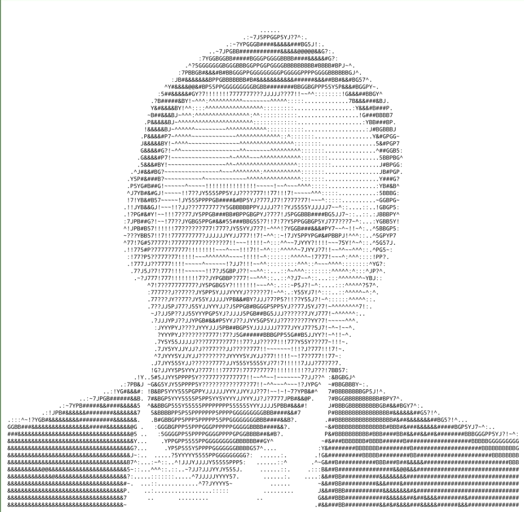 _ASCII_Art_'s tweet photo. #ASCII #Art https://t.co/BZ03mJpdKY