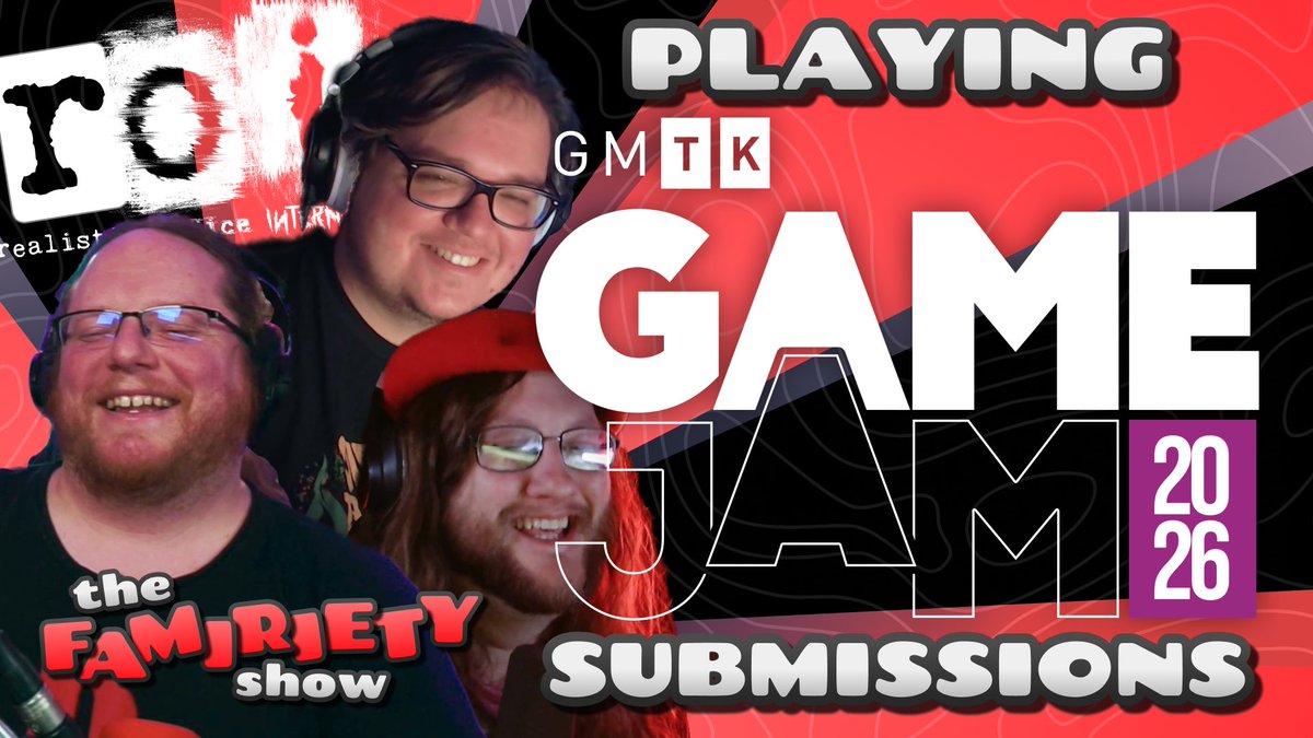 famicorp_'s tweet photo. The fam plays through a bunch of GMTK Game Jam submissions this week
We also take a look at our very own Swedish baby boy's, R.O.I. (Realistic Office Internship): A totally normal every day office simulator game.
https://t.co/OhaakG9bPX
#GMTKGameJam #GameJam #IndieGames https://t.co/zCjJx8uhFx