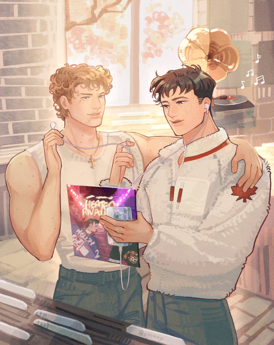 eggchayi's tweet photo. making ilya and shane buy the hr vinyl I don’t have 
#hollanov #heatedrivalry https://t.co/bK1KOMXhEI
