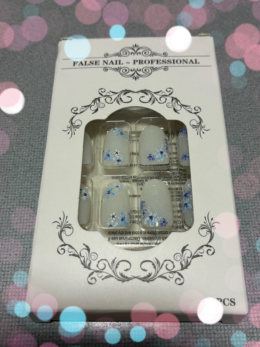 superseugihime's tweet photo. SHEINで買ったネイルチップが届いた！
(๑˃̵ᴗ˂̵)و ﾖｼ!
紺碧に付けて行くよー‼︎

#RYEOWOOK #KONPEKI https://t.co/AJyfERLq5V