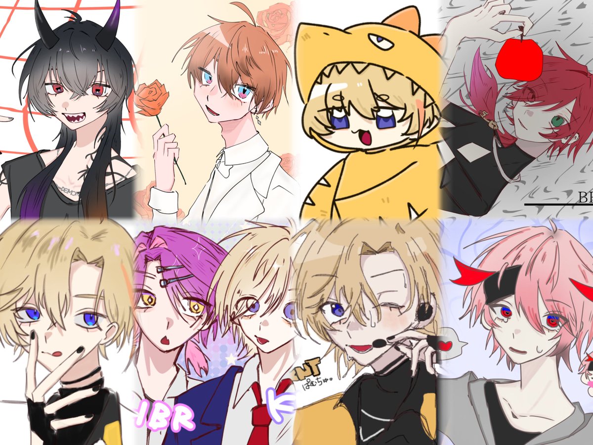 pmty___'s tweet photo. #今月描いた絵を晒そう 
ちゃんとしたやつはこれくらいですかにゃ。
沢山かけて楽しかった🎶 https://t.co/YxVZJDQjiO