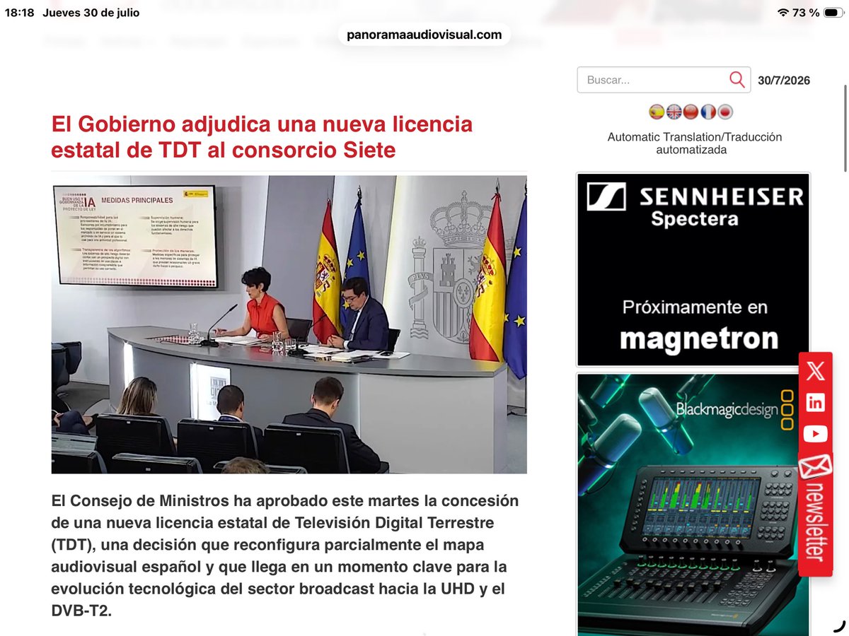 CarlosF66089689's tweet photo. @eldebate_com Se pilla antes a unos prevaricadores que a unos cojos:
Si el Consejo de Ministros adjudicó a Siete la nueva licencia en mayo de este año, ¿ cómo sabía su propietario hace dos años que se la iban a otorgar a él y ya pensaba en Javierito Ruiz como director?🤔🤔 https://t.co/pnz2O8bMmB
