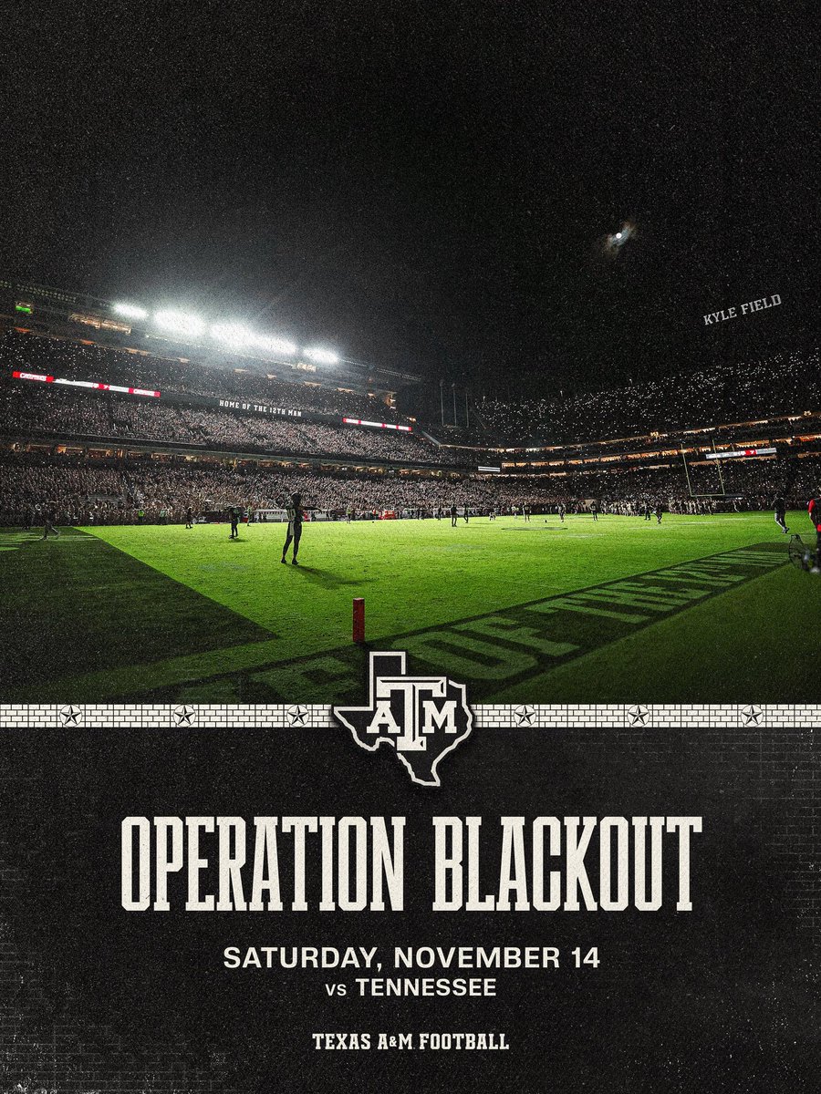 AggieStewie's tweet photo. When our girl Avery talks, people should listen!! #GigEm #OperationBlackout https://t.co/JPM6cEa5am