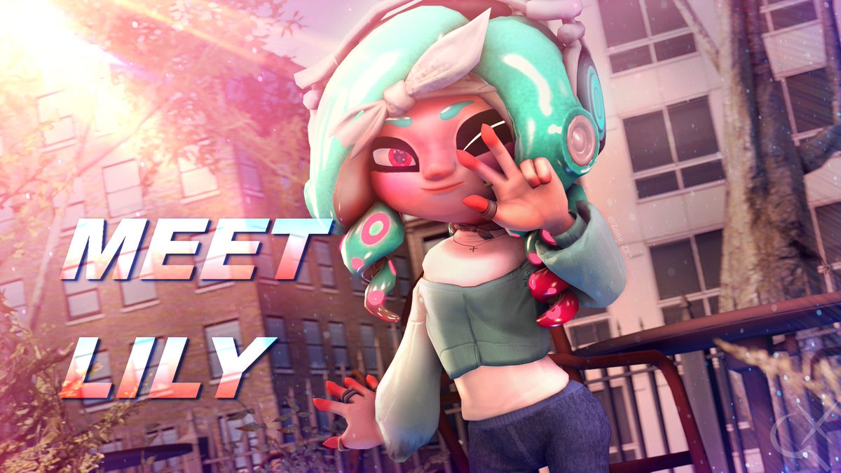 Xeo_ZX3's tweet photo. Meet lily

(Even though she will probably never be introduced since she is dead in the Xeoverse she might come back as a reincarnation)

#splatoon #sfm https://t.co/0T2Ld9nm44