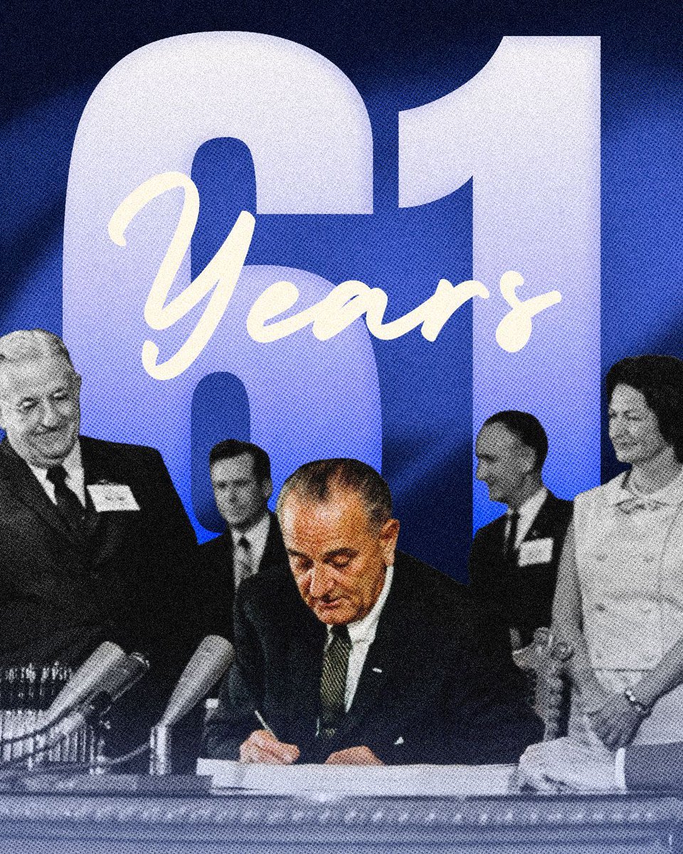 NCDemParty's tweet photo. 61 years ago, Medicaid and Medicare became law, giving millions of Americans access to the health care they deserve. Today, Republicans are gutting funding, ripping away coverage from families, seniors, and people with disabilities who depend on it to survive.

It isn’t a handout. It’s a lifeline. And we won’t stop fighting to protect it. 💪🩺