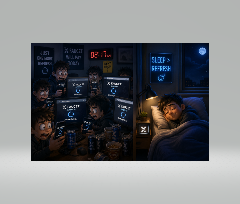 CryptoChakma's tweet photo. POV: People created dozens of Paybox accounts and are still refreshing the page every 5 seconds, hoping for an X Faucet drop. 😭😂

Meanwhile, @moonpay  already ended the game yesterday. 💀

Me: Closing the browser and going to sleep. 😴

Good night https://t.co/XSbTzCOe8Y