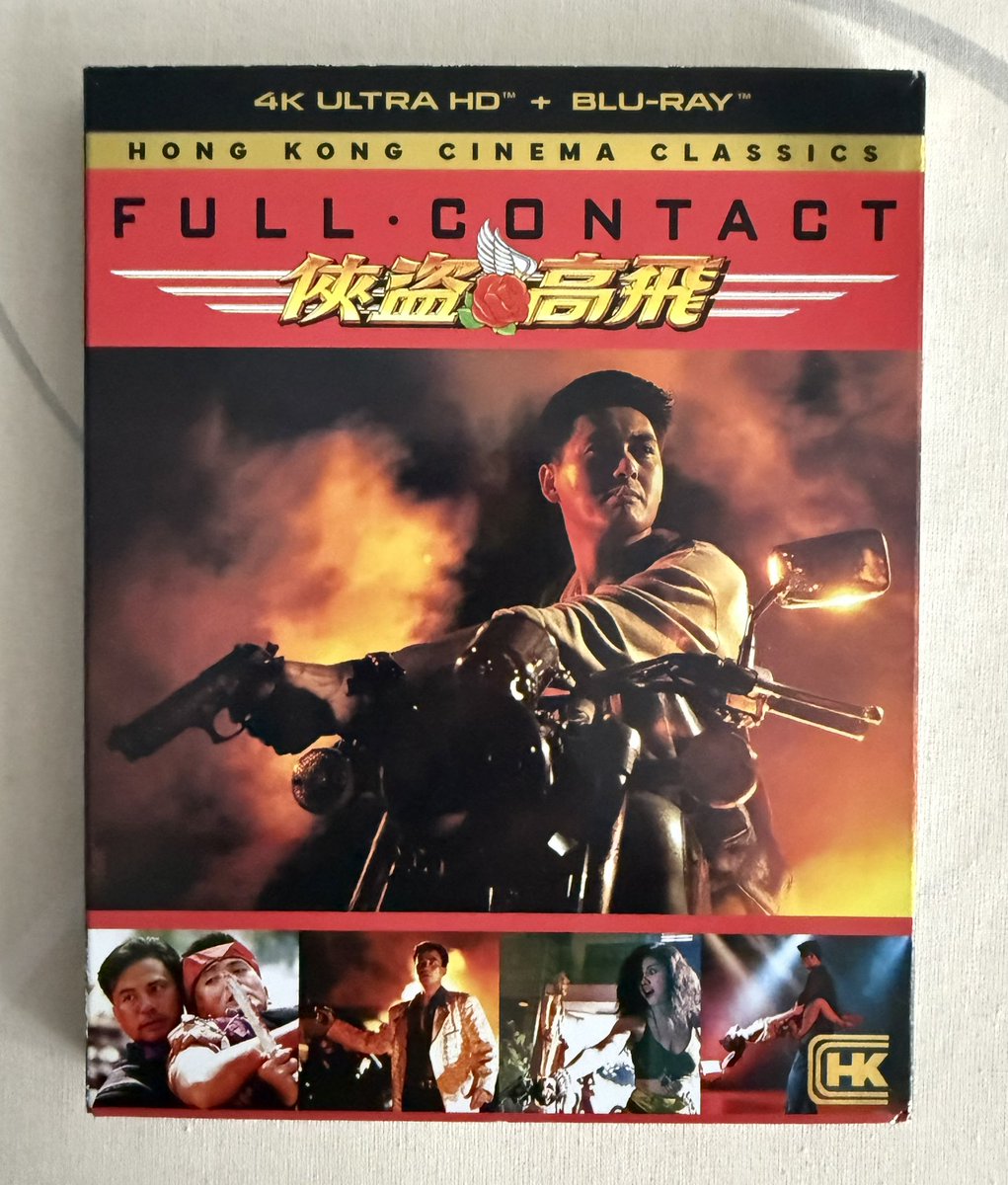 Film_lust's tweet photo. New arrival. I think i can now give my Hong Kong Legends dvd & Golden Cinema City Video Laserdisc early retirement.
#FullContact #RingoLam #ChowYunFat #SimonYam #AnnBridgewater #AnthonyWong https://t.co/8YAB08snNx