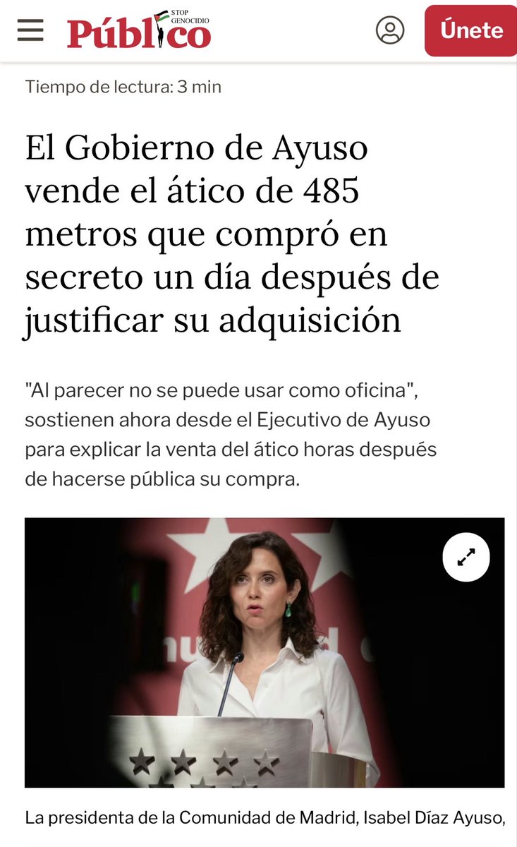 Marisa_sob's tweet photo. @IdiazAyuso Desde el maravilloso ático comprado en secreto???🤦🏻‍♀️ https://t.co/C46CkCI57A