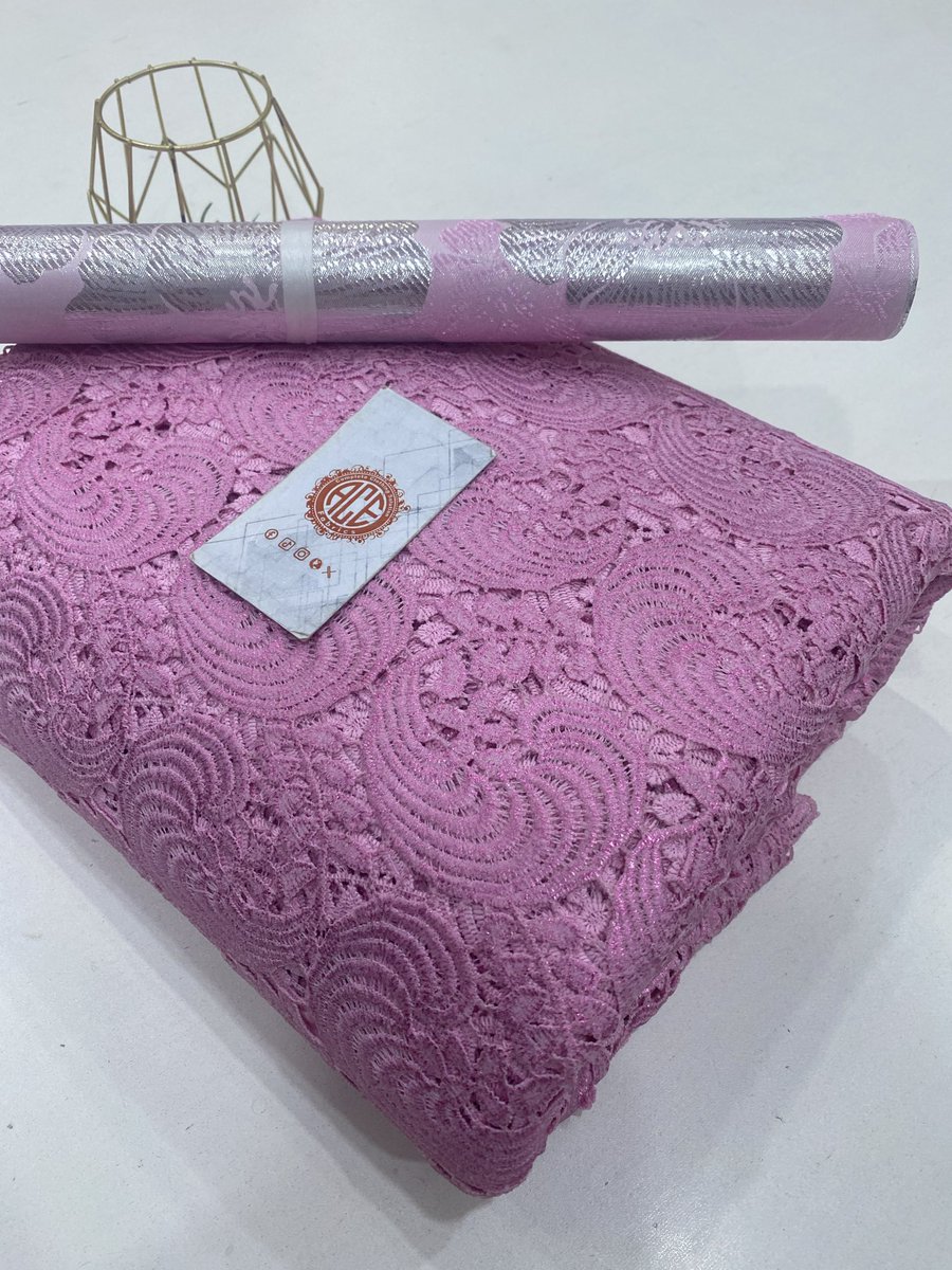 acefabrics's tweet photo. Price:95k/5yrds &amp; 3D Sego Gele 35k

IG: ace_fabrics

Amora Bloom Lace

Now available at Ace Fabrics International, Gbagi Market
📩 Send us a DM to order
Call/WhatsApp: 09014818663 or tap link in our bio
🚀 Fast &amp; Reliable Delivery
📍 Nigeria: Within 24 hours
🌍 Worldwide Delivery https://t.co/KViNAXnVzO