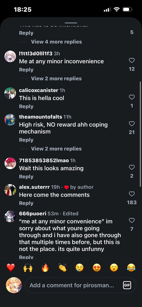 akitoyaselfharm's tweet photo. You guys are actually corny, if you type something like this in instagram and ask yourself why you are getting flamed. Just go on twitter bro💔💔✌️ it’s just a video showing their work, holy annoying people #shedtwt #losers #digitalfootprint #instagram https://t.co/3PWaBpb4wi