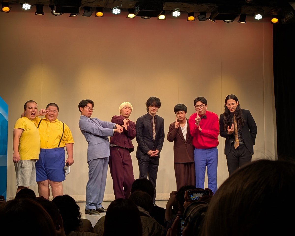 yuko10247's tweet photo. 『ゴリラパンチ』ナイチンとそいそ〜す一緒なの嬉しかったし、めっちゃ芸人さん感あるLIVE面白かった〜😆 https://t.co/VMP2eU9Afc