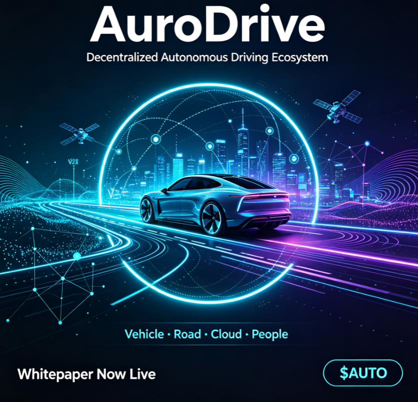 AUTO_official0's tweet photo. AuroDrive ($AUTO) integrates blockchain, V2X &amp; multimodal perception to tear down siloed barriers. Our three-in-one ecosystem delivers distributed trust, automated value transfer &amp; standardized compliance for every transport stakeholder.
#AUTO https://t.co/yvu3YCSMIR