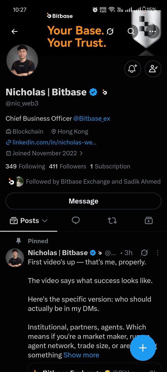 Vampire_656's tweet photo. @Bitbase_Ex @nic_web3 Answer: 25

@PReddyb3299 
@32e11y 
@ericawadesss 
#BitbaseThursdayPlayground https://t.co/tzD7jJH5EL