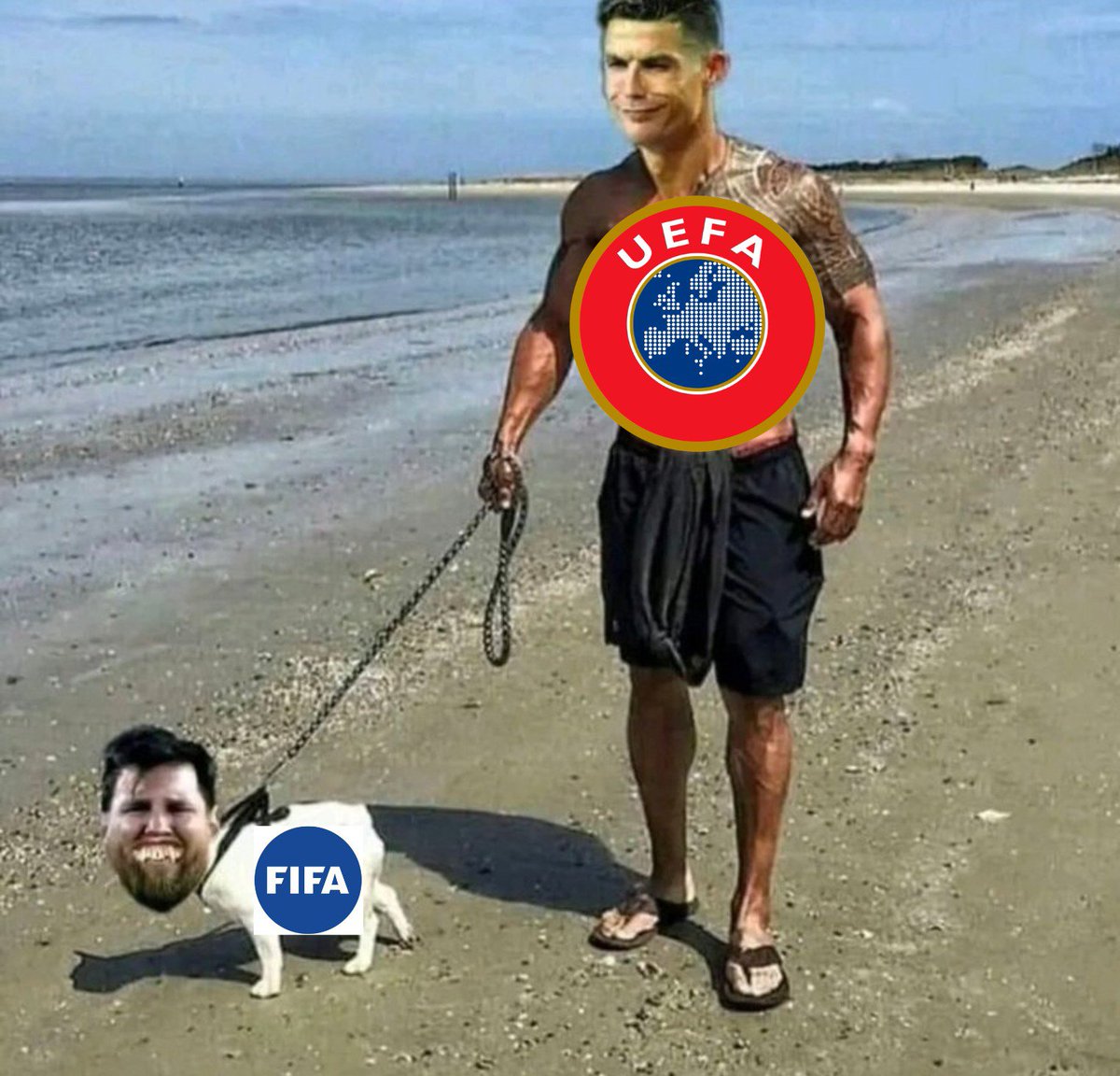 WuddhaCR7's tweet photo. Uefa has always been clear of those fifa fraudsters https://t.co/pfquV4CyiQ