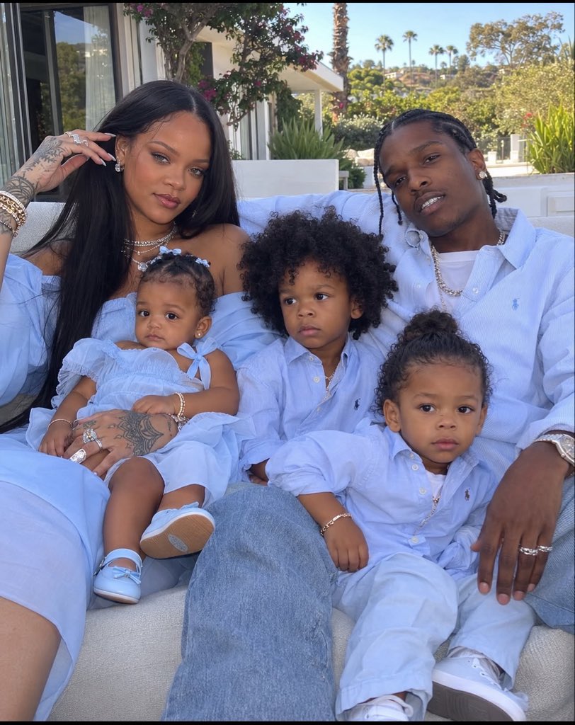 Myuseonlyy's tweet photo. Rihanna and A$AP Rocky already won at life. They’re living the life most people only dream of. 🥹❤️🏆 https://t.co/DRn77VS3no