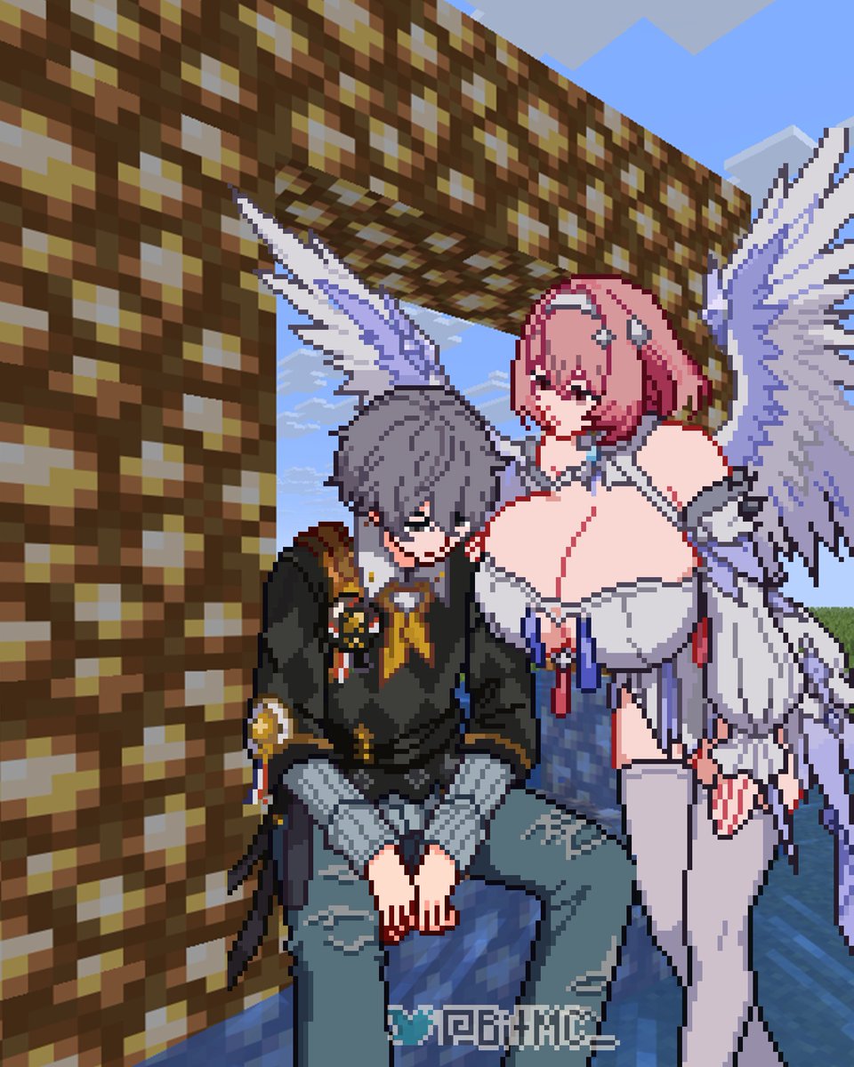 BitMC_'s tweet photo. Wise tried to make a portal to heaven😔#zzzero #digitalart #fanartㅤㅤㅤㅤ https://t.co/MjdmmRzvCJ