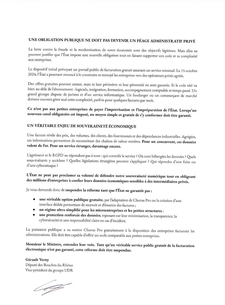 gerault_verny's tweet photo. Ma lettre au ministre ici 👇 https://t.co/47d57LRvza