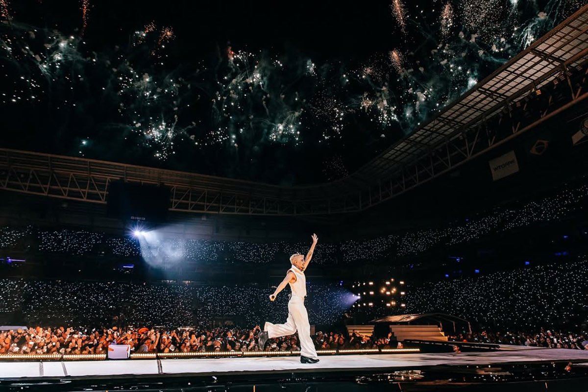 sitejaobrasil's tweet photo. MAIOR DO BRASIL! Com 52.828 pessoas, Jão fará o MAIOR show da história do Nubank Parque (antigo Allianz), com lotação máxima. 👑💐 https://t.co/2vey5IdoMr