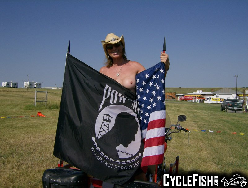 CycleFishEvents's tweet photo. The Sturgis Rally, Americas Greatest Rally, is just a week away! Get the info on Sturgis and all the Wildest #MotorcycleRallies on https://t.co/LnWgOlNJEn
#sturgis #sturgisgirls #publicflashing #cyclefish https://t.co/HByYHSflLx