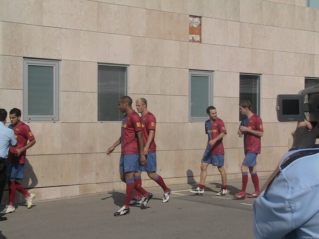 Barca_Archive's tweet photo. Pre-season, 2008. https://t.co/ZyV441wqQq