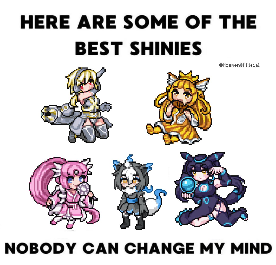 MoemonOfficial's tweet photo. Shiny Moemon that everyone loves ✨ https://t.co/vV14meUyuS
