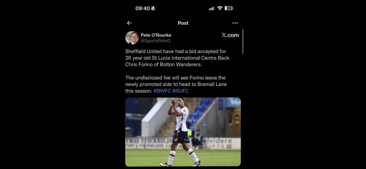 alexlbwfc's tweet photo. So I need to completely apologise, I put a video up about this on TikTok, long story short it’s fake. After the headloss we had yesterday in regards to will keane, two of the lads in my group chat thought they’d mess with the group. Good bait lads I can’t lie 😂 #bwfc #forino https://t.co/TTNpKUQsKN