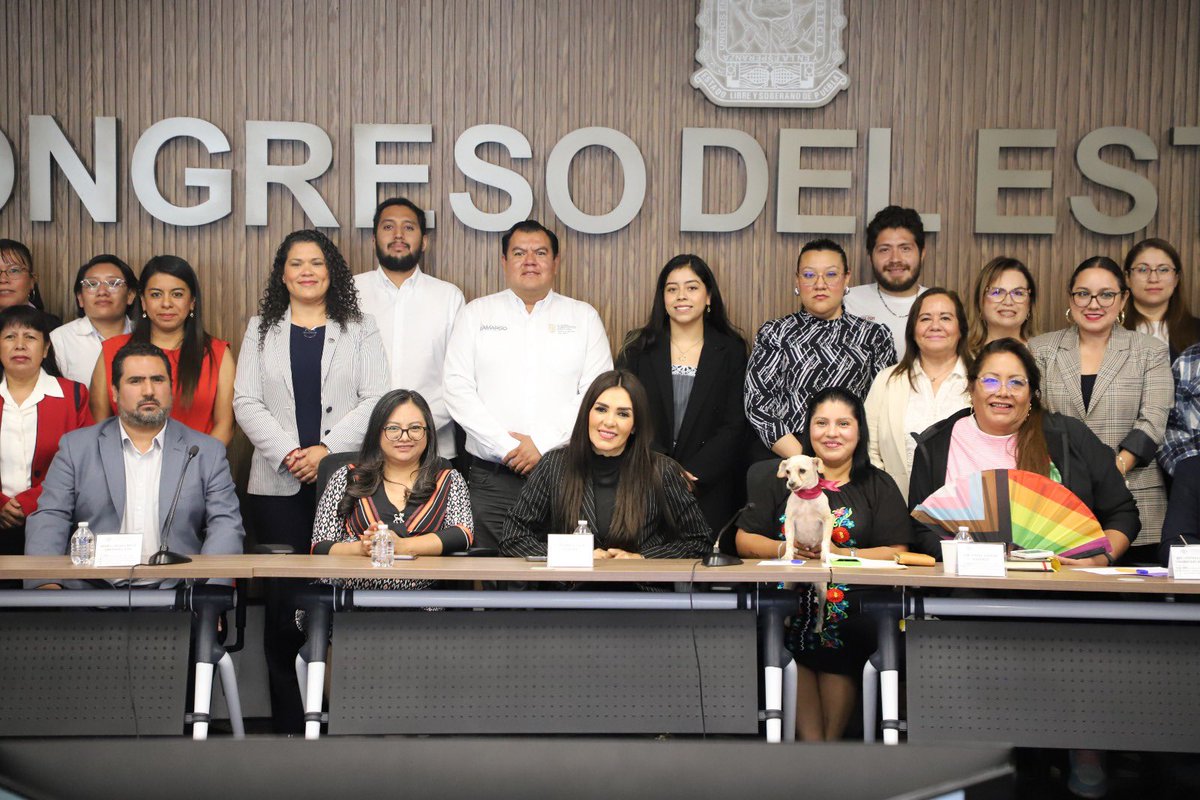 DIBAGobPue's tweet photo. ¡Unimos fuerzas por el bienestar animal! 🐾
​La Directora de Bienestar Animal del @DIFGobPue, Michele Islas Ganime, participó en la mesa de trabajo en el Congreso del Estado de Puebla para fortalecer las leyes contra la crueldad animal. ⚖️✨ https://t.co/S02qEB25iO