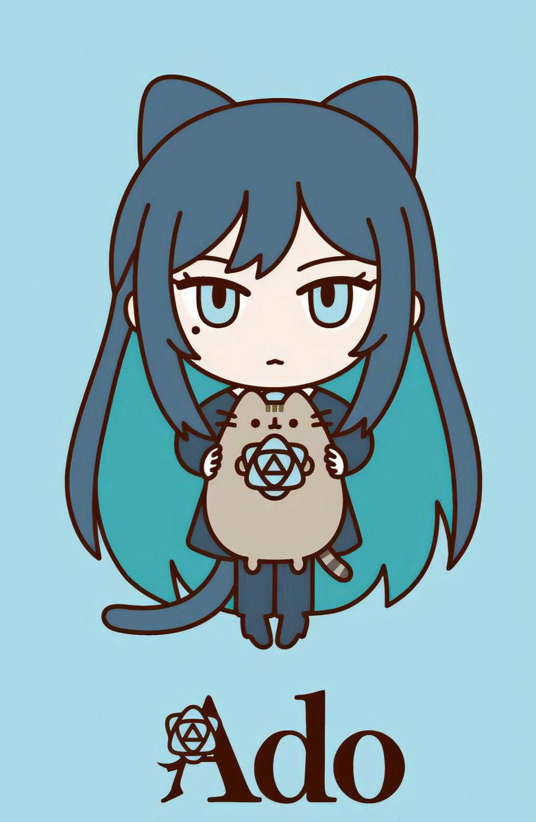 AnimetrendsLA's tweet photo. ADO tendrá una colaboración oficial con el gatito Pusheen. 💙 https://t.co/vRCemM1D5H