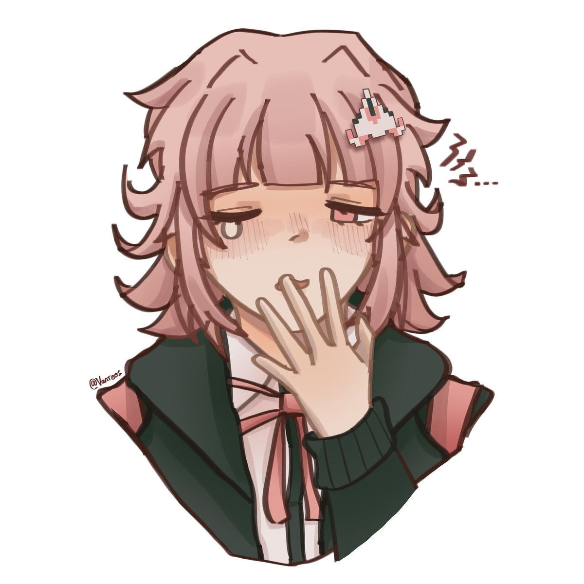 vanreos's tweet photo. last doodles before i go to bed ok GOODnight GOODbye despair bye #sdr2 https://t.co/rfpxcaBjHT