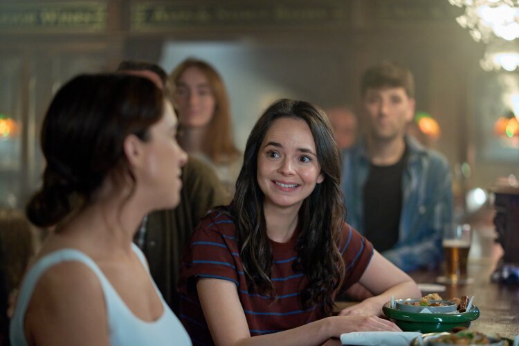 TheNudeYogi's tweet photo. Ahh! So excited to start watching Paris is always a good idea on Hallmark plus featuring Scotland's very own breakout star @RebeccaHanssen Ice cream and Rom Com Saturday for me. #Hallmarkplus https://t.co/s8y9ryUn8l