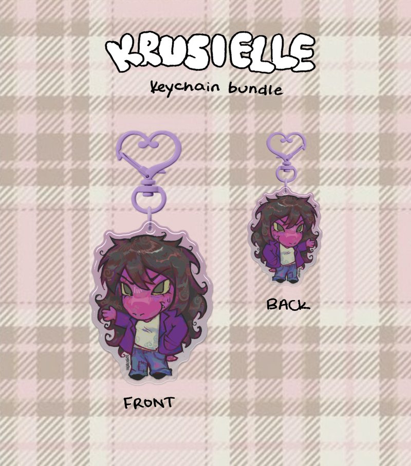 HUAIXGYI's tweet photo. how the keychains wud like like yayyy the designs are there as stickers toooooo #deltarune https://t.co/vEQFhP0VLb