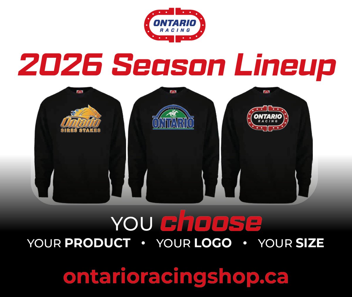 ONTRacing's tweet photo. Fresh gear for a fresh season.
The 2026 Ontario Racing collection is here. Customize your look with the logo and fit you want.
Shop today:
https://t.co/zJPhcFctUY
#OntarioRacing #ShopNow #betontario https://t.co/W6xp1niVJm