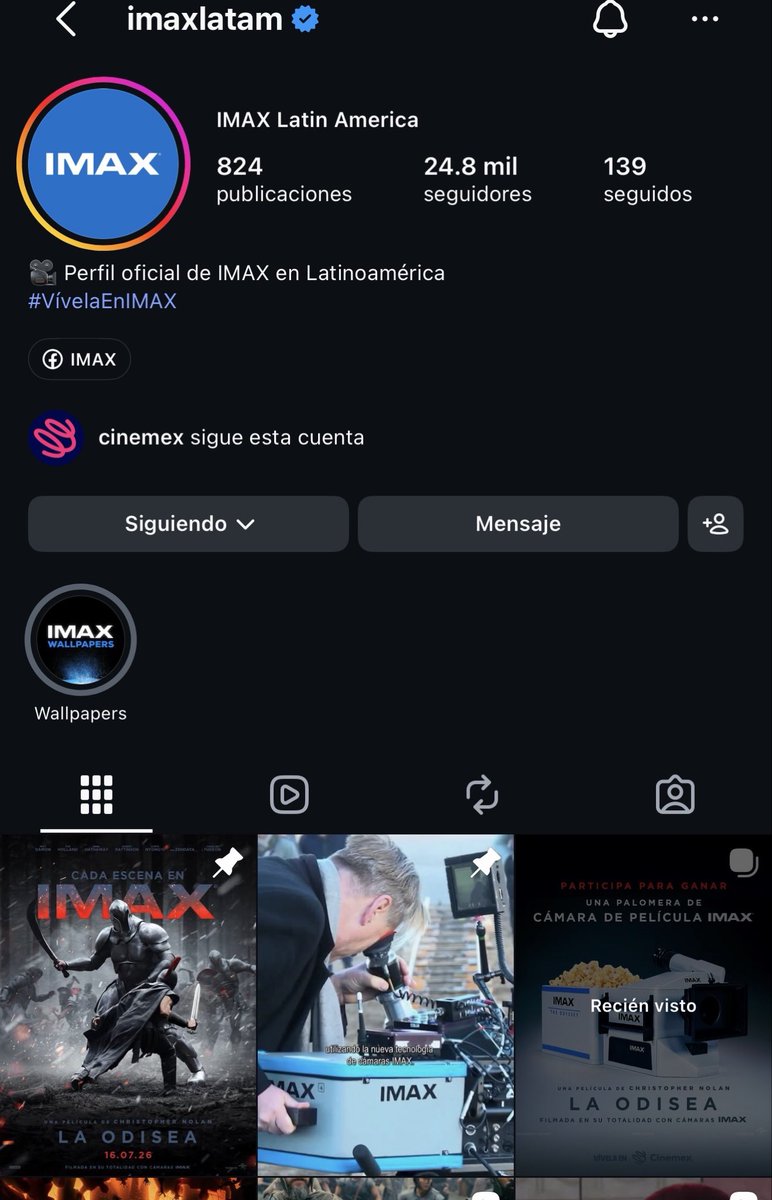 JesusAd99's tweet photo. @Cinemex @IMAXLATAM Ya 👍 listo el primer requisito https://t.co/CriWa377EK