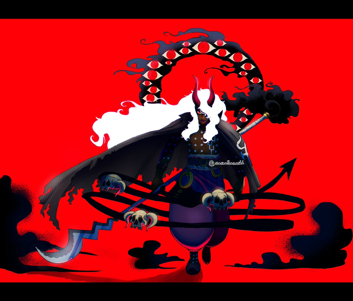 waraaibanashi's tweet photo. Imu 👁️ #OnePiece1189 https://t.co/FEZ7yzncXU
