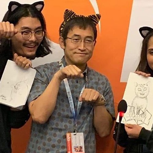 animeupdates's tweet photo. Happy 63rd birthday to beloved horror creator Junji Ito! 🎂 https://t.co/lVOlKIo0Xb